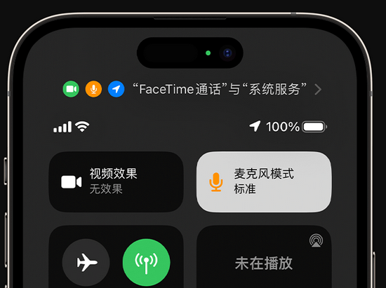 商州苹果授权维修网点分享iPhone在通话时让你的声音更清晰 