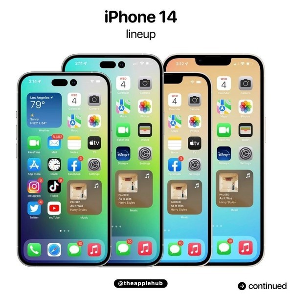 商州苹果14维修分享iPhone 14全家福 