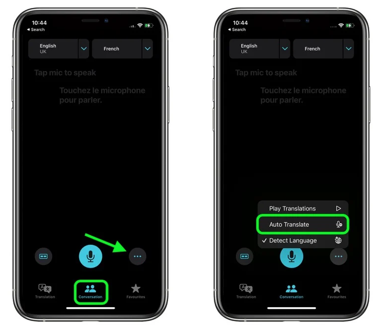 商州苹果手机维修分享iOS 15 “翻译” App 新改进 